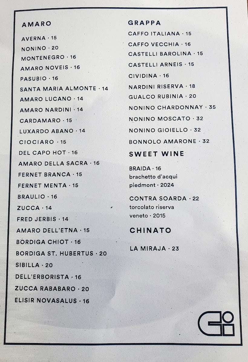 Ci Siamo Menu - Image 2